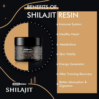 Hercules Pure Himalayan 500MG Shilajit Resin™