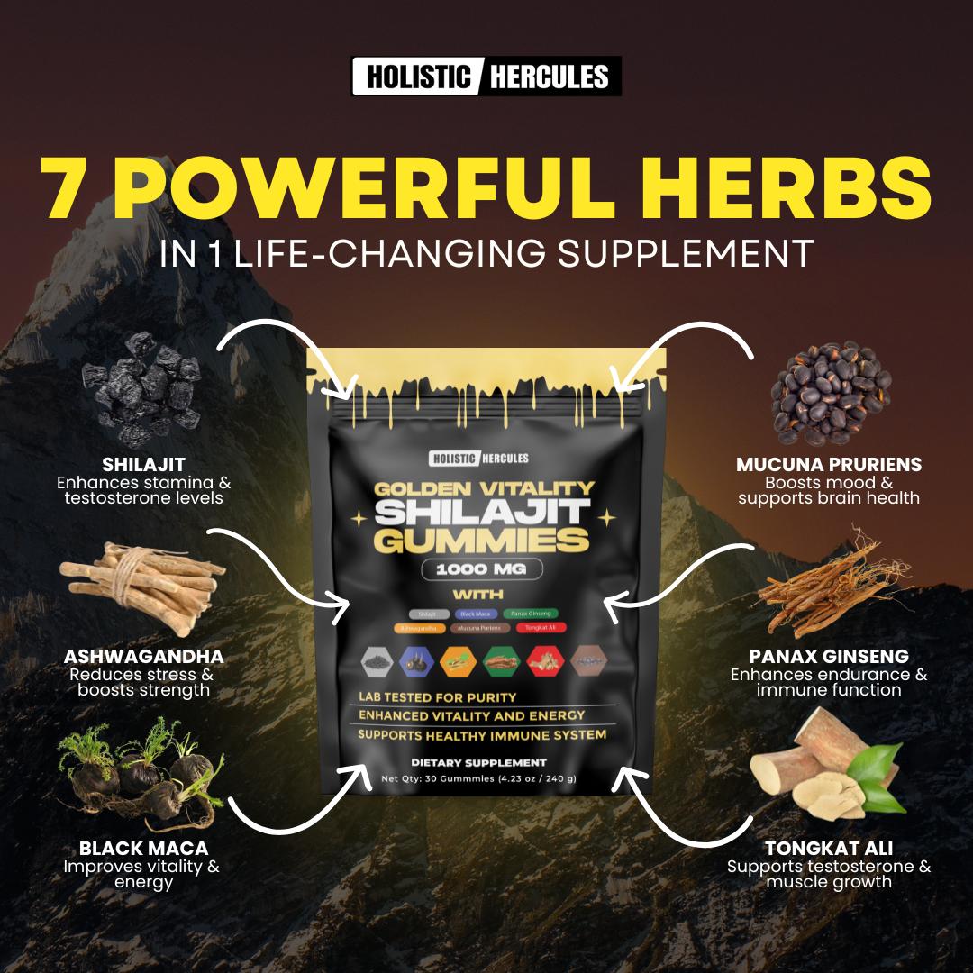 Hercules Shilajit Gummies (Subscribe & Save)