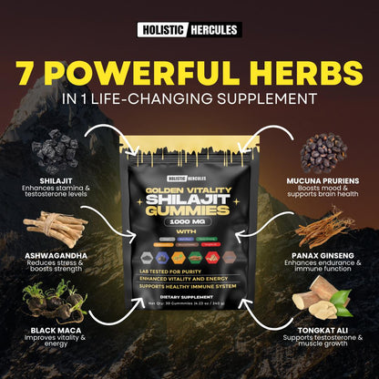 Hercules Shilajit Gummies (Subscribe & Save)